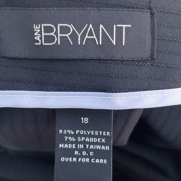 Lane Bryant black textured career skirt size 18 - Picture 4 of 5